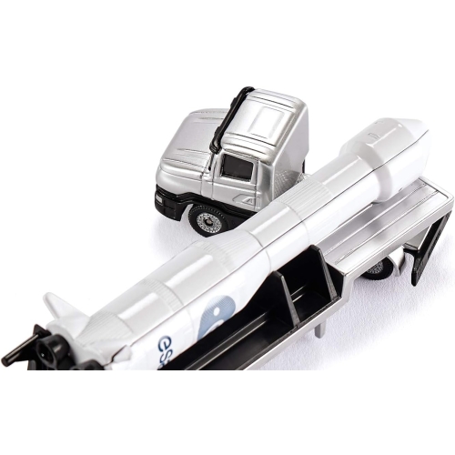 Laweta Z Rakietą model metalowy SIKU S1614